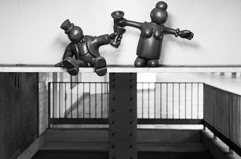 Subway Token Figures : Art : Subway : New York : Tom Otterness : New York : Personal Photo Projects :  Richard Moore Photography : Photographer : 